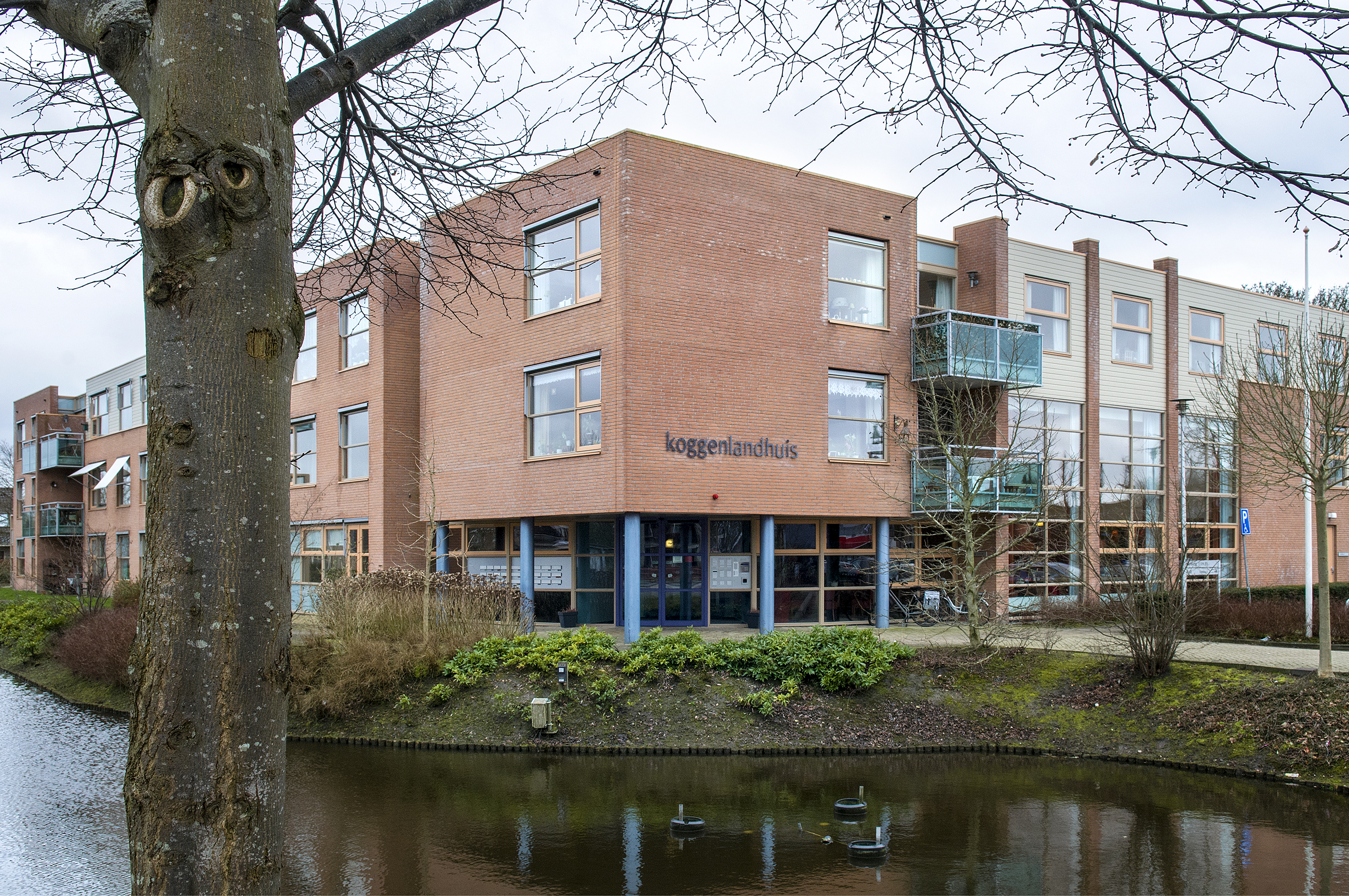 Koggenlandhuis, voorkant