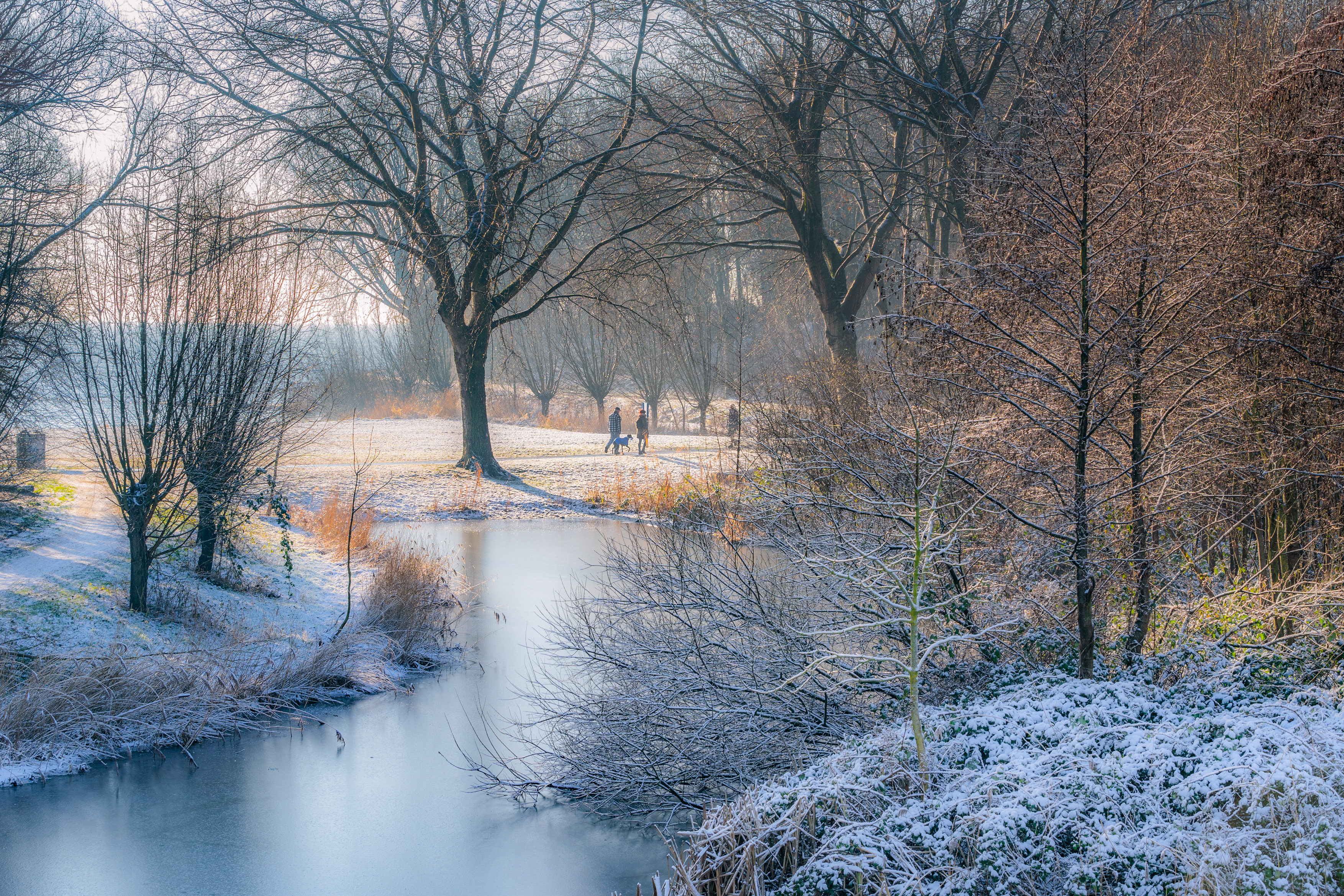 soepel de winter door