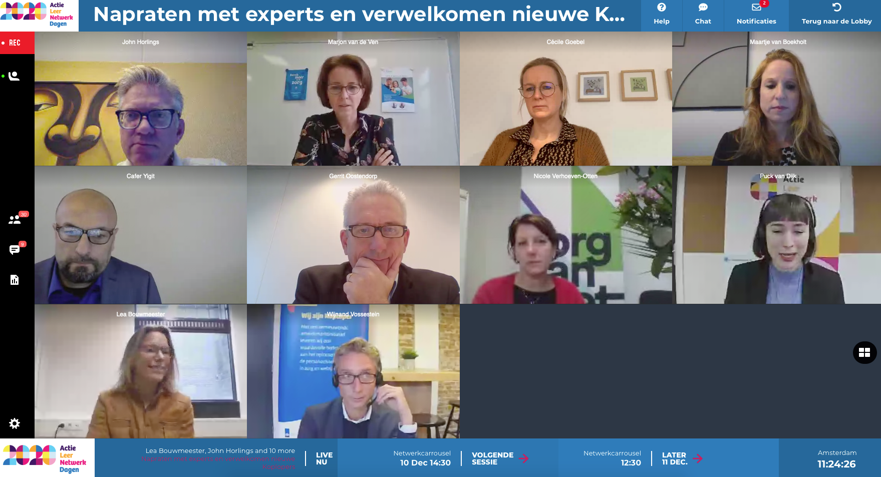 Omring Koploper van het Actie Leer Netwerk