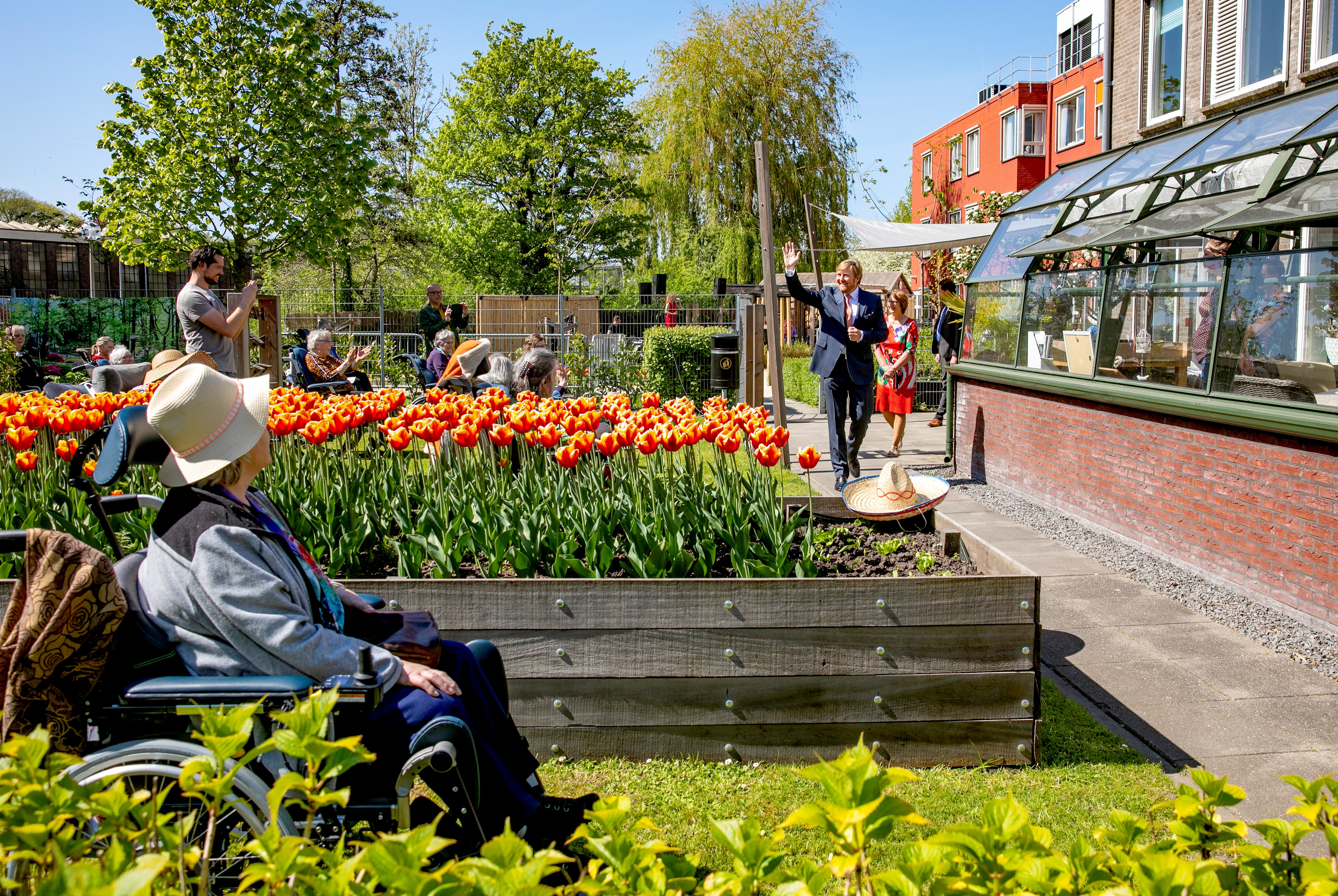 Koning komt langs bij Lindendael - Omring