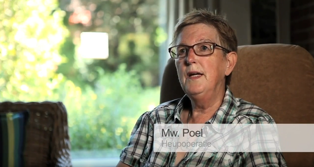Mevrouw Poel Heupoperatie