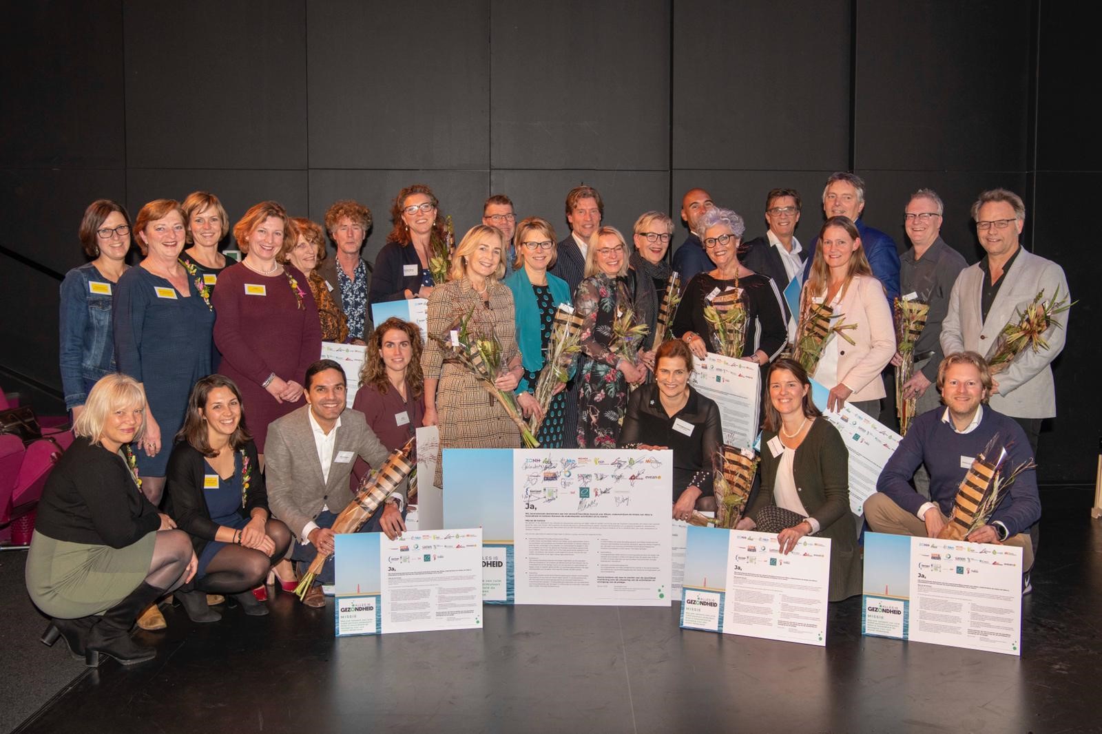 Ondertekening pledge positieve gezondheid