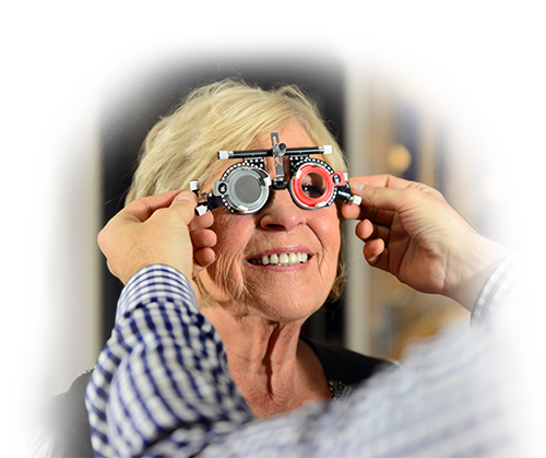 Korting bij de opticien aan huis met uw Omringpas
