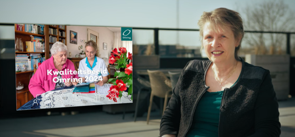 Omringmedewerker Karin Kortekaas vertelt over het Kwaliteitsbeeld.
