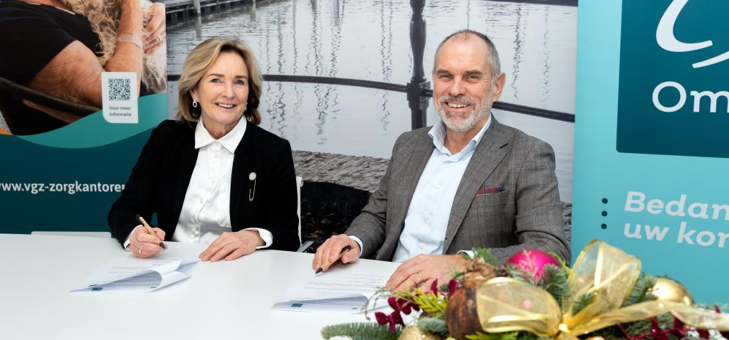 Jolanda Buwalda en Hans van Noorden ondertekenen ambitieverklaring meerjarig transformatiepartnerschap