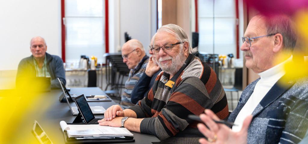 Vergadering van de centrale cliëntenraad bij het hoofdkantoor van Omring.