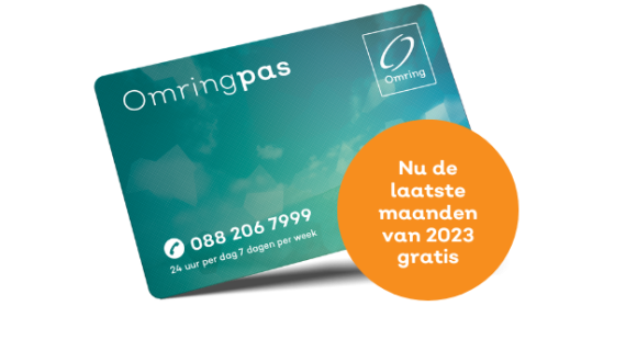 Omringpas nu de laatste maanden van 2023 gratis