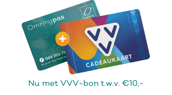 Omringpas met VVV cadeaukaart