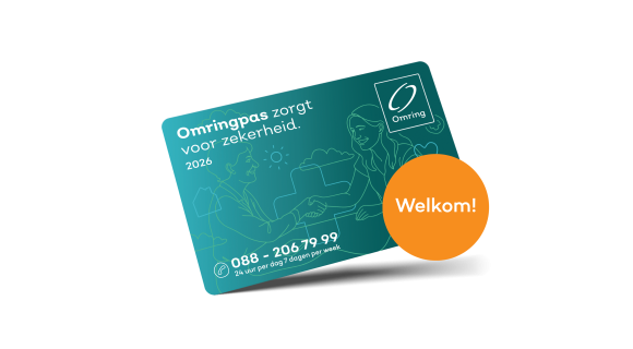 Gelukt! Je bent nu Omringpashouder | Omring