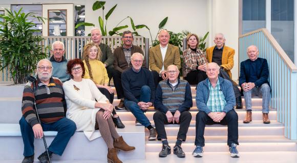 Groepsfoto van de Centrale Cliëntenraad