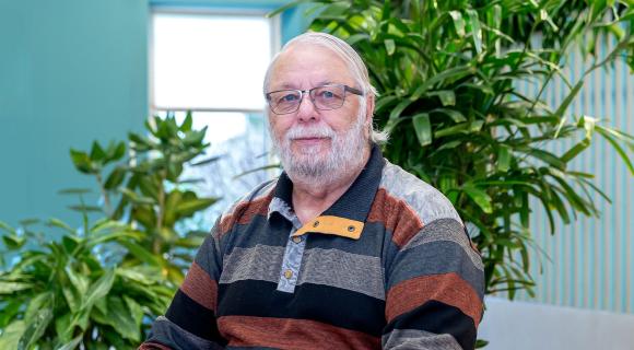 Jan Post van de cliëntenraad thuiszorg.