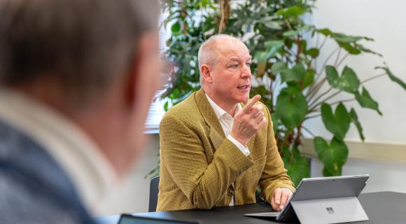 Voorzitter van de centrale cliëntenraad.