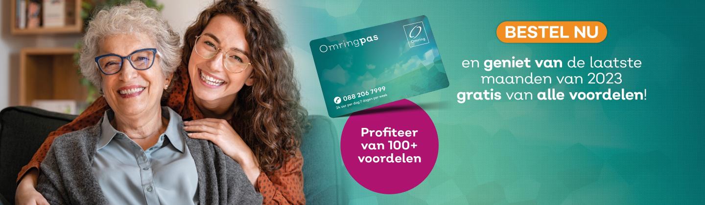 Omringpas nu de laatste maanden van 2023 gratis