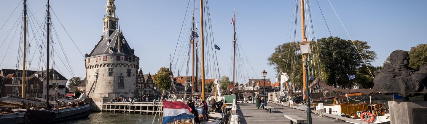 Foto van de Hoornse haven.