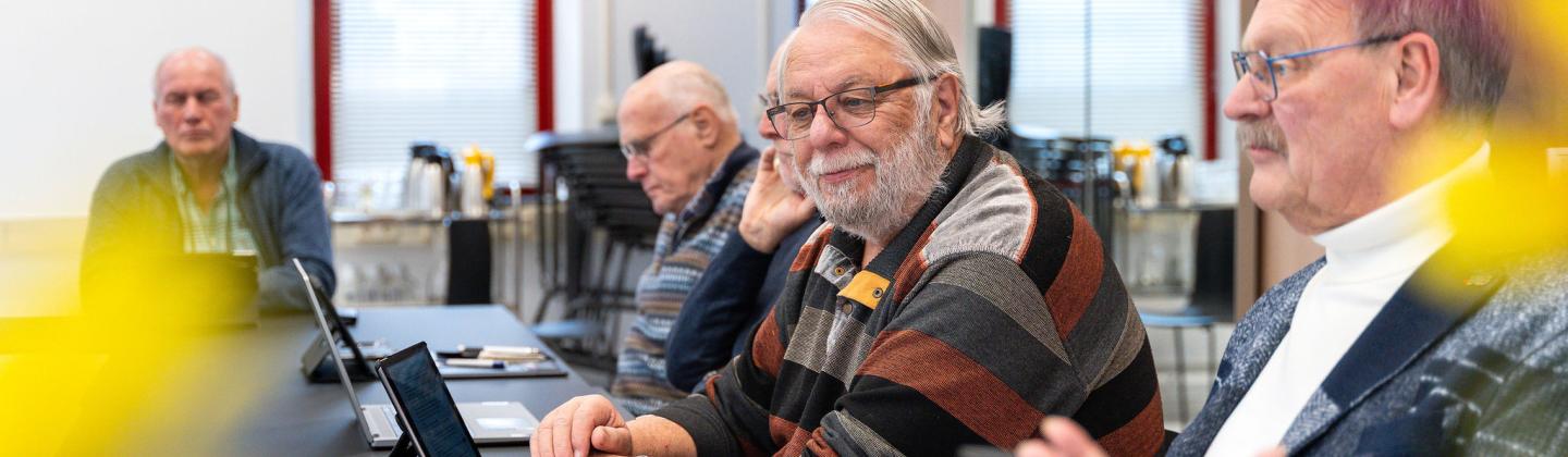 Vergadering van de centrale cliëntenraad bij het hoofdkantoor van Omring.