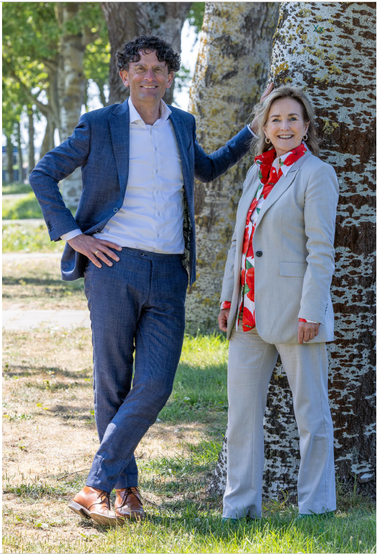 Raad van Bestuur: Jolanda Buwalda en Robin Bremekamp