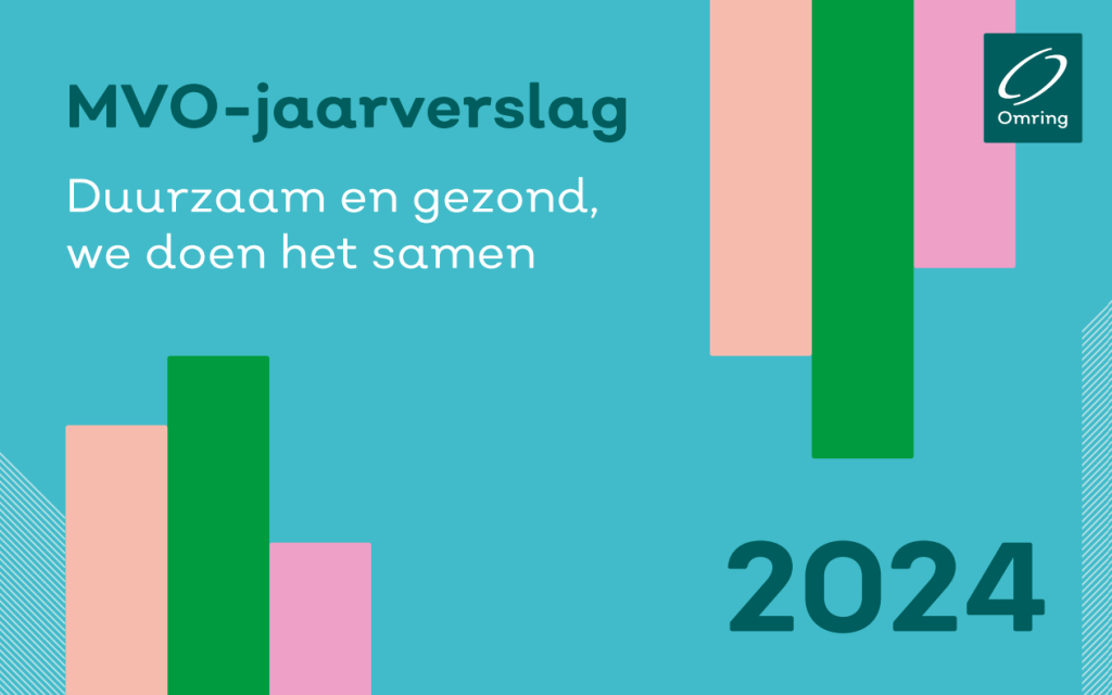 voorkant MVO-jaarverslag Omring over 2024