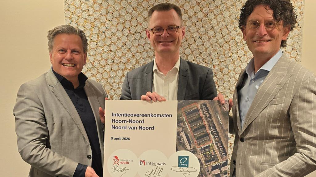 Van links naar rechts: René Assendelft, Cees Tip en Robin Bremekamp