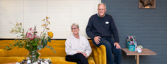 Kathleen Huijbers en Nico Oudheusden in Lindendael