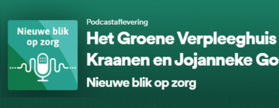 Podcast Nieuwe blik op zorg, met Frido Kraanen