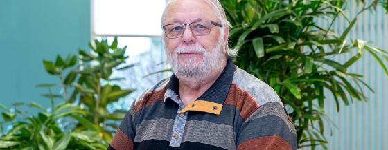 Jan Post van de cliëntenraad thuiszorg.